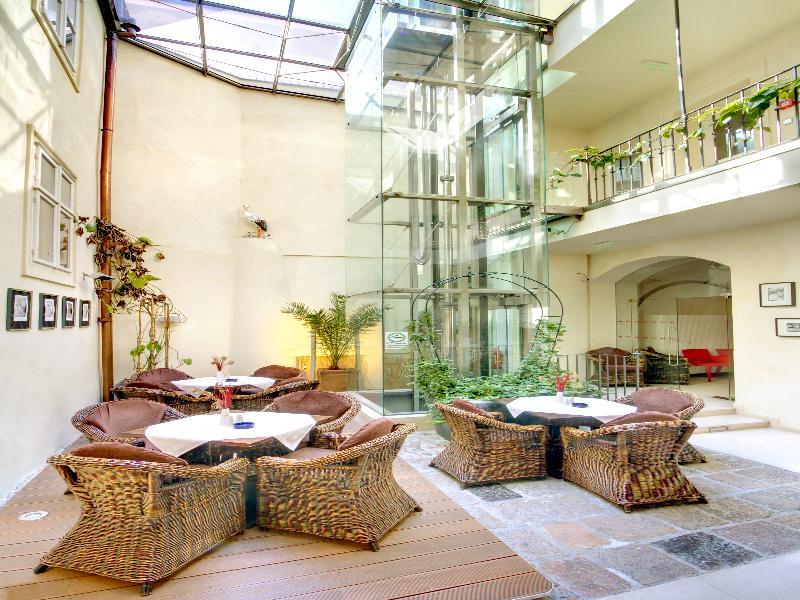 Three Storks Hotel Prague Exterior photo The interior of the hotel